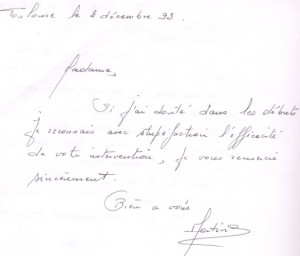Témoignage de Martine