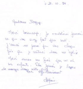 Témoignage d'Alain